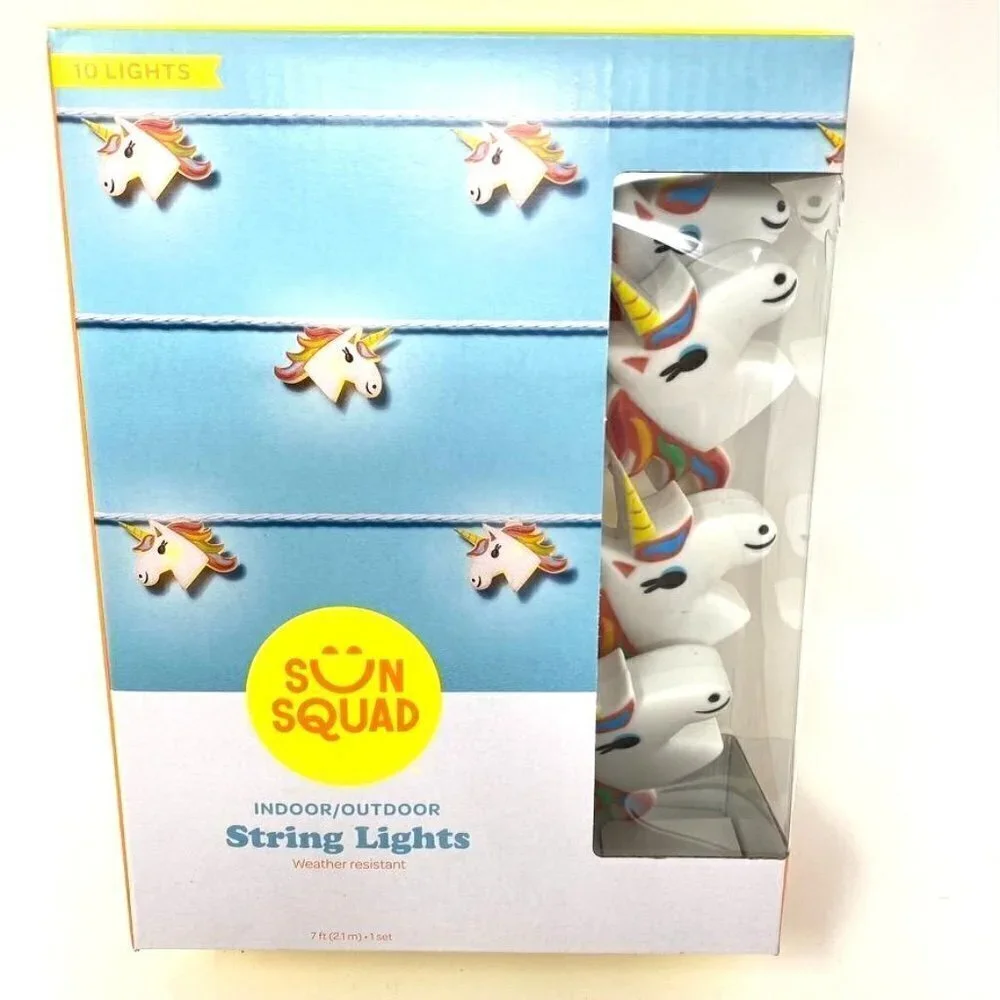 Target 10ct Incandescent Unicorn Mini Lights - Sun Squad™